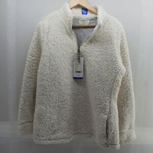 NEW! Weatherproof Vintage Women's Frosty Tipped Sherpa 1/4 Zip Pullover Size L